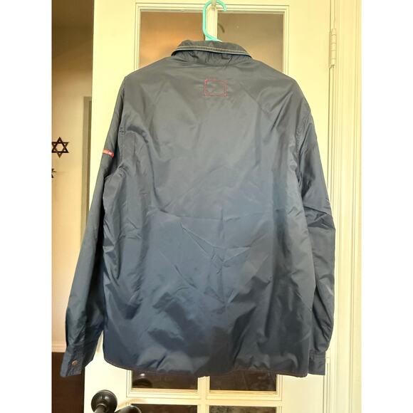 VTG Y2K Quiksilver QuikJean windbreaker snap up jacket size medium - Picture 4 of 11